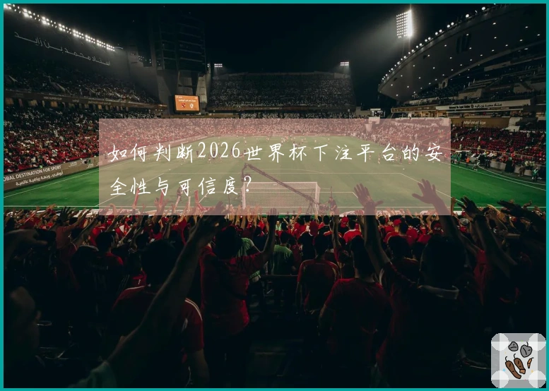 如何判断2026世界杯下注平台的安全性与可信度？